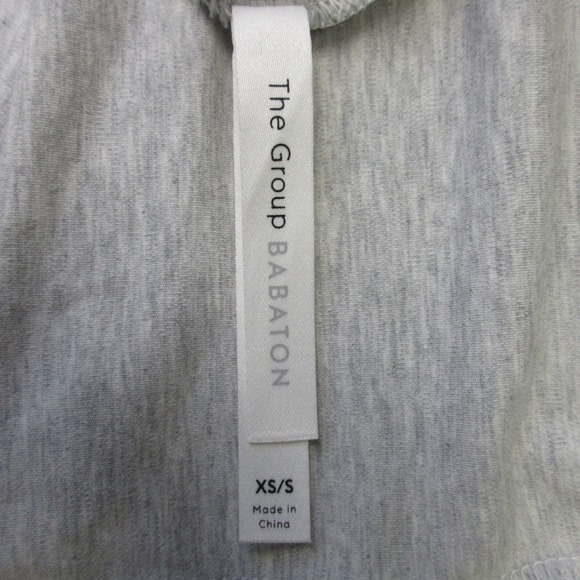 Aritzia The Group By Babaton Women's Cocoon Sweater XS S Grey Viscose Open 616 - Picture 3 of 8